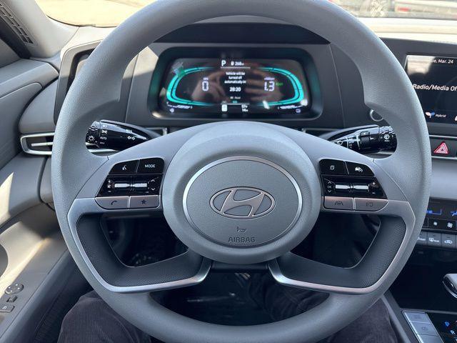 2026 Hyundai Elantra Hybrid Blue