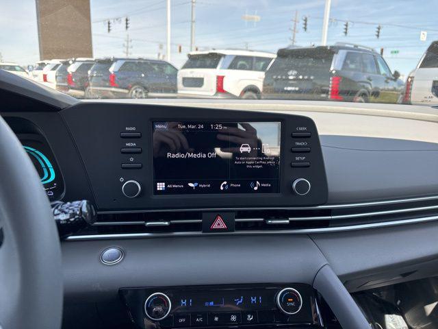 2026 Hyundai Elantra Hybrid Blue
