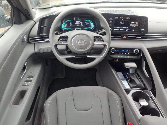 2026 Hyundai Elantra Hybrid Blue