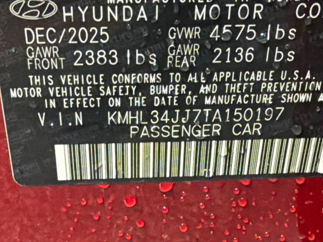 2026 Hyundai Sonata Hybrid SEL