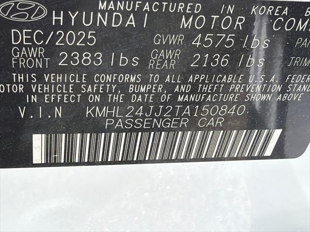 2026 Hyundai Sonata Hybrid Blue