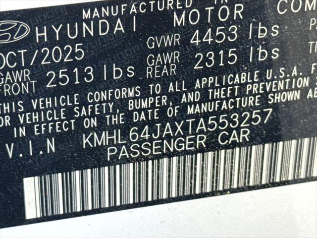 2026 Hyundai Sonata SEL Sport
