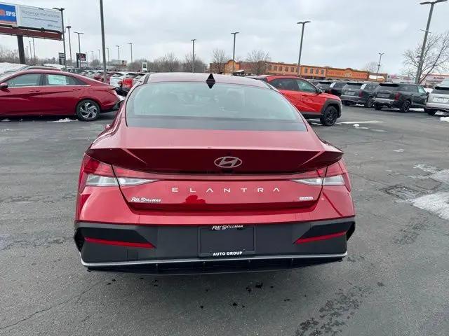 2026 Hyundai Elantra Hybrid Blue