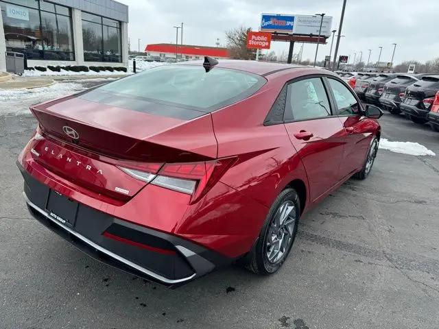 2026 Hyundai Elantra Hybrid Blue
