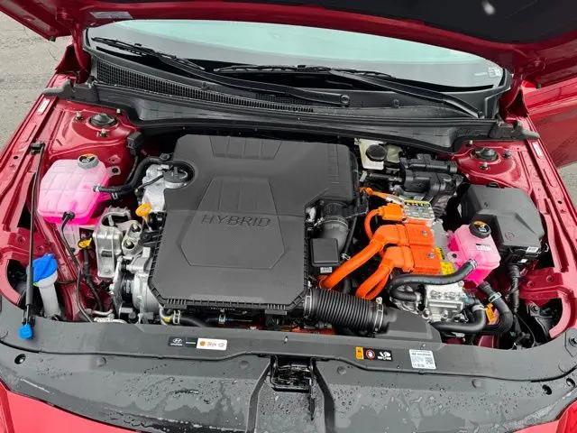 2026 Hyundai Elantra Hybrid Blue