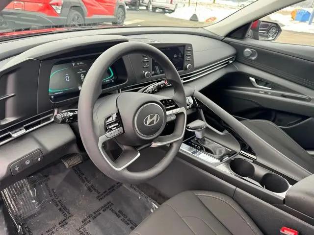 2026 Hyundai Elantra Hybrid Blue