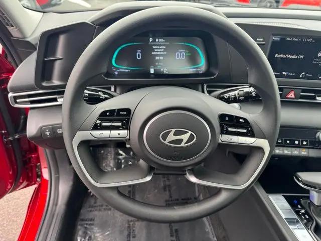 2026 Hyundai Elantra Hybrid Blue