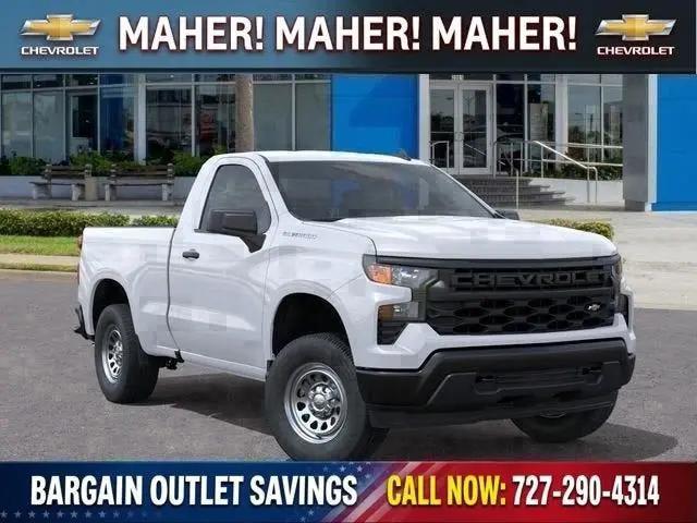 2026 Chevrolet Silverado 1500 2WD Regular Cab Standard Bed WT