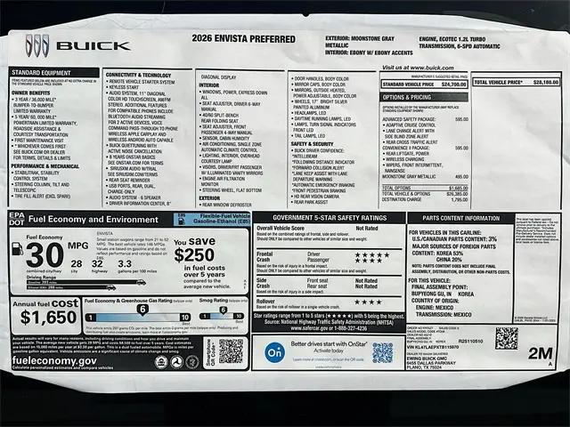 2026 Buick NV Preferred FWD