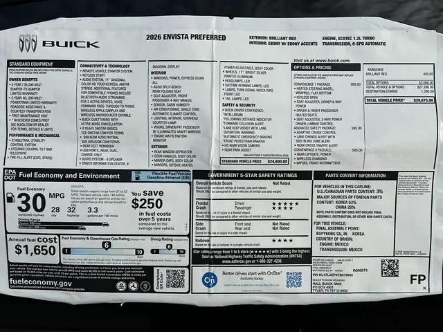 2026 Buick NV Preferred FWD