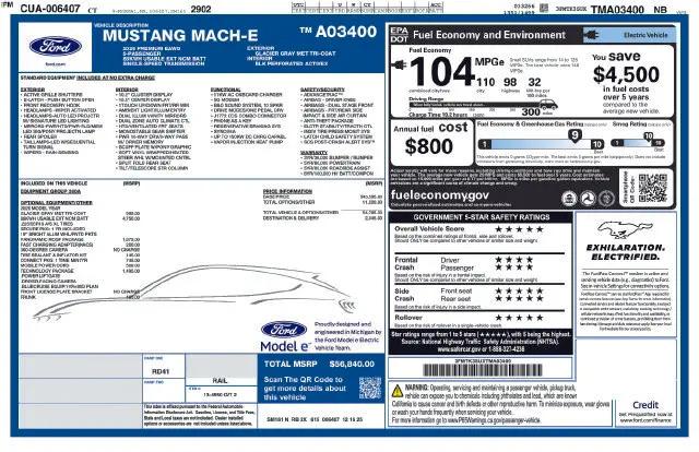 2026 Ford Mustang Mach-E Premium