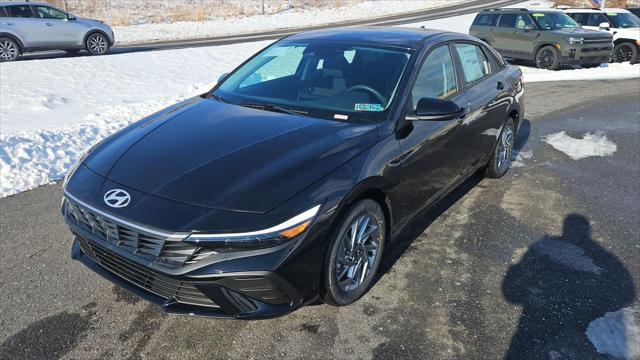2026 Hyundai Elantra Hybrid Blue