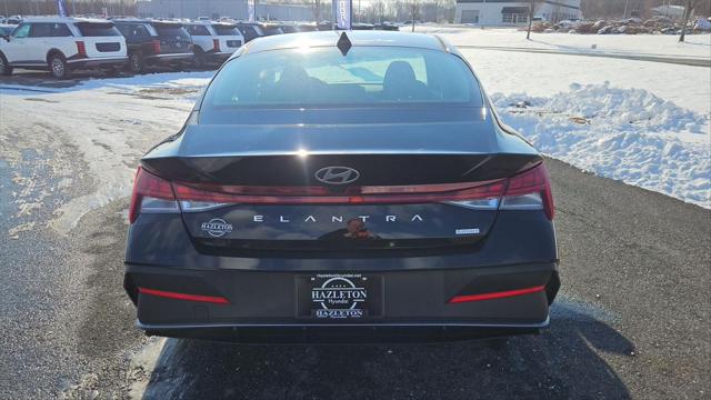 2026 Hyundai Elantra Hybrid Blue