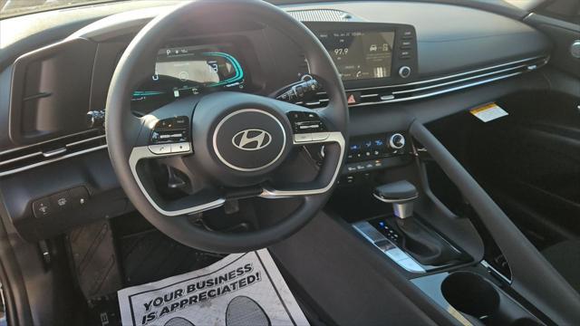 2026 Hyundai Elantra Hybrid Blue