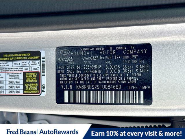 2026 Hyundai Palisade SEL Premium 8P