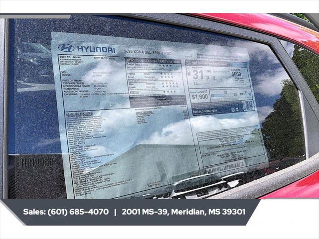 2026 Hyundai Kona SEL Sport