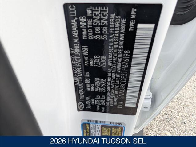 2026 Hyundai Tucson SEL