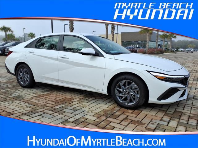 2024 Hyundai Elantra Hybrid Blue for sale in MYRTLE BEACH, SC