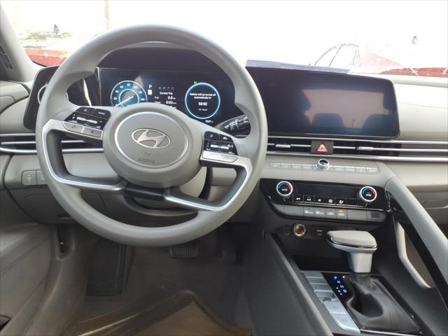 2024 Hyundai Elantra Hybrid Blue