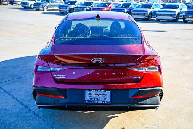 2026 Hyundai Elantra Hybrid Blue