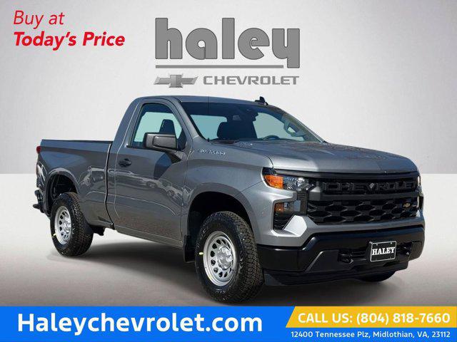 2026 Chevrolet Silverado 1500 2WD Regular Cab Standard Bed WT for sale in Midlothian, VA