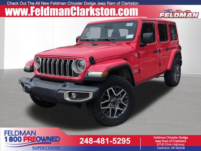 2024 Jeep Wrangler 4-Door Sahara 4x4 for sale in Clarkston, MI