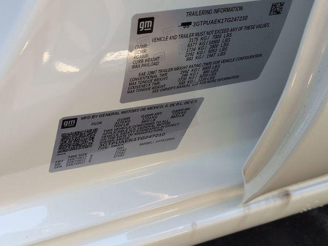 2026 GMC Sierra 1500 Crew Cab, Short Bed, Pro, 4WD