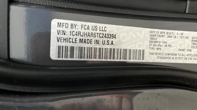2026 Jeep Grand Cherokee Altitude 4x4
