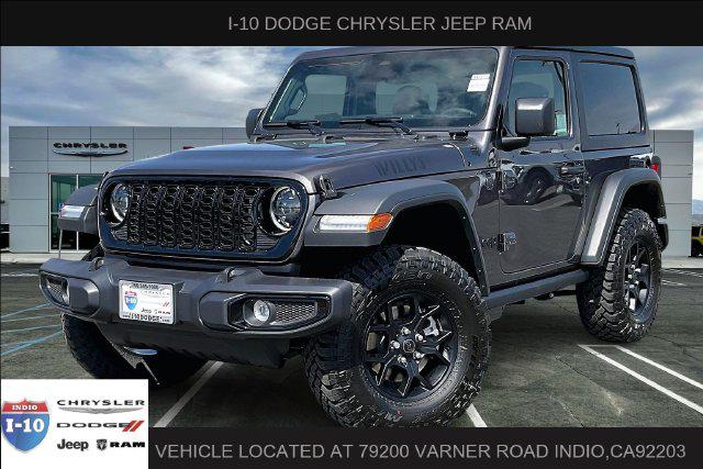 2026 Jeep Wrangler 2-Door Willys 4x4 for sale in Indio, CA