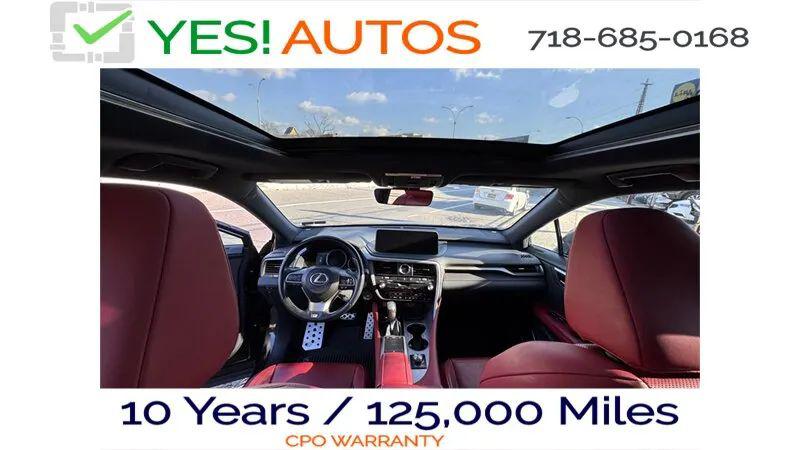 2021 Lexus RX 350 F SPORT Handling