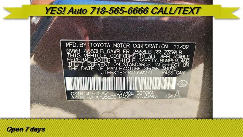 2010 Lexus ES 350 350