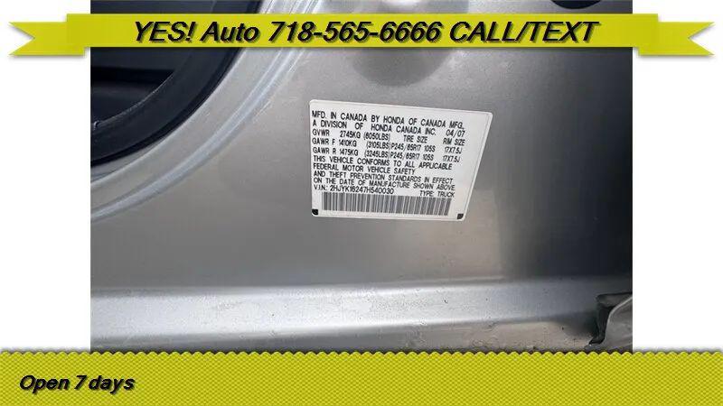 2007 Honda Ridgeline RT