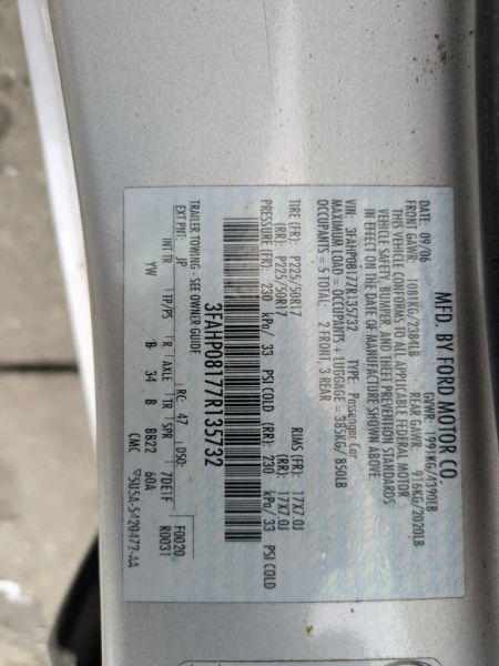 2007 Ford Fusion SEL