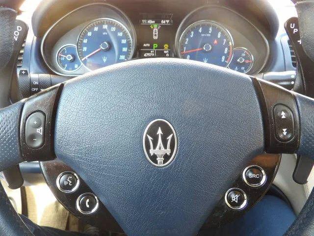 2018 Maserati GranTurismo Sport