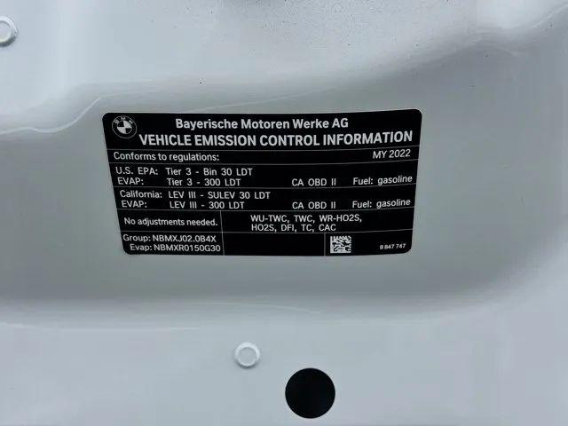 2022 BMW X3 sDrive30i