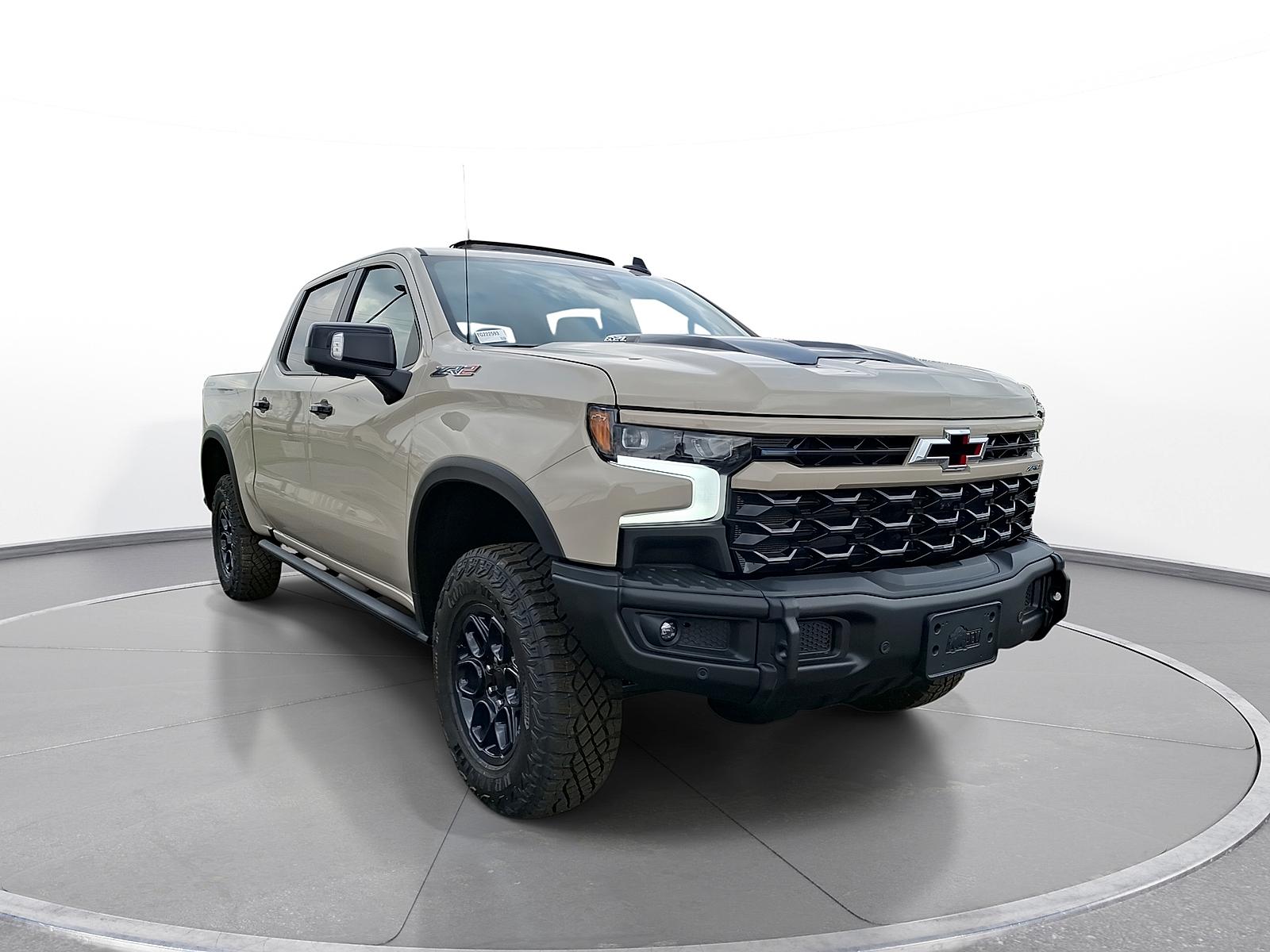 White Sands 2026 Chevrolet Silverado 1500 ZR2 Crew Cab 4WD Pickup Truck Four-Wheel Drive Automatic