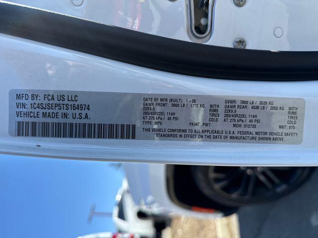 2026 Jeep Grand Wagoneer L Summit Obsidian 4x4