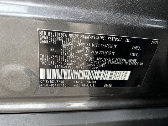 2025 Toyota RAV4 Hybrid XLE Premium