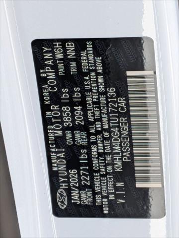 2026 Hyundai Elantra SEL Sport