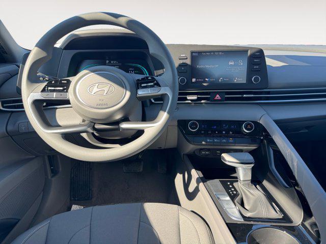 2026 Hyundai Elantra Hybrid Blue
