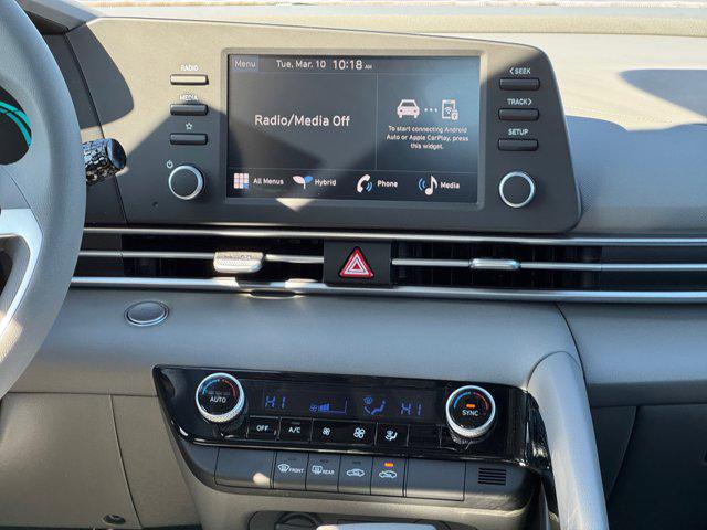 2026 Hyundai Elantra Hybrid Blue