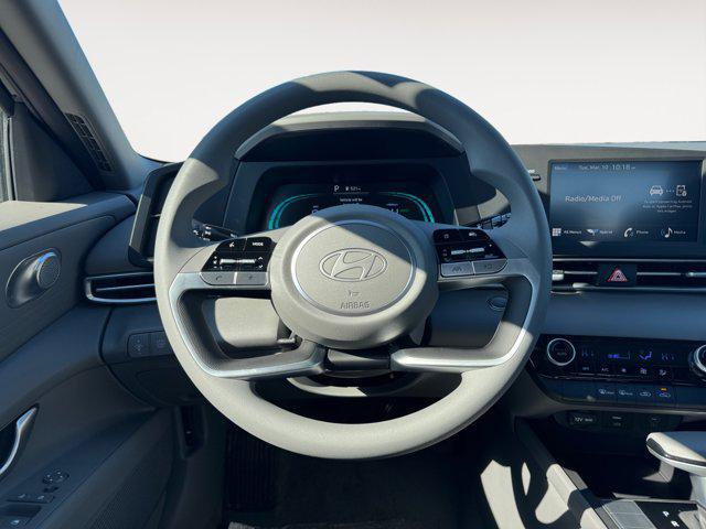 2026 Hyundai Elantra Hybrid Blue