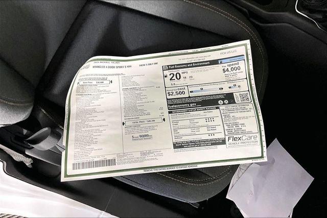 2026 Jeep Wrangler Sport S
