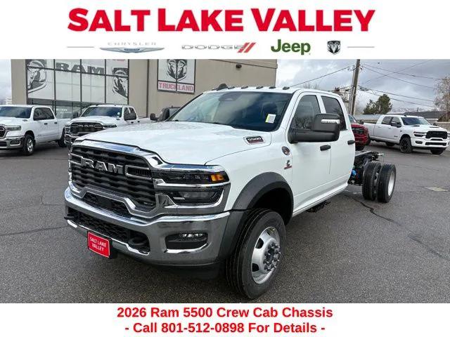 2026 RAM Ram 5500 Chassis Cab RAM 5500 TRADESMAN CHASSIS CREW CAB 4X4 84 CA