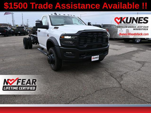 2026 RAM 5500 Chassis RAM 5500 TRADESMAN CHASSIS REGULAR CAB 4X4 120 CA