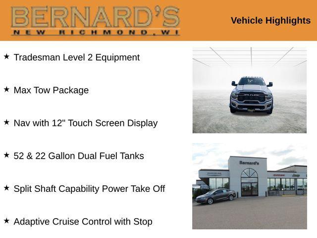 2026 RAM Ram 5500 Chassis Cab RAM 5500 TRADESMAN CHASSIS CREW CAB 4X4 60 CA