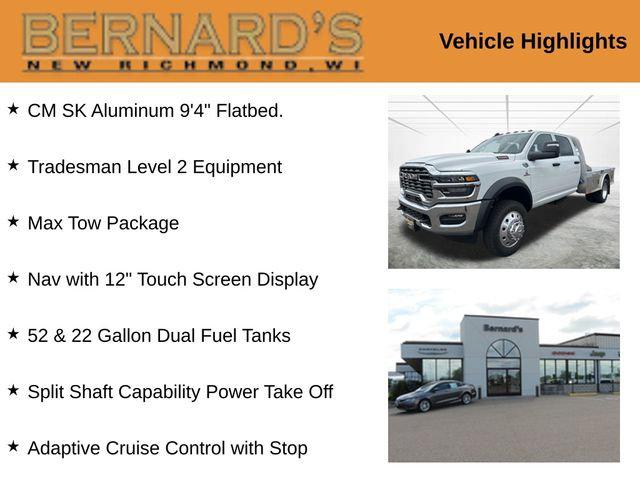 2026 RAM 5500 Chassis RAM 5500 TRADESMAN CHASSIS CREW CAB 4X4 60 CA