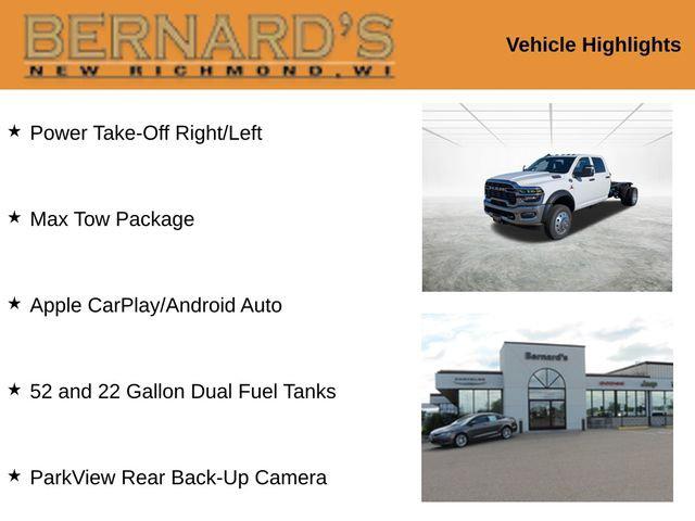 2026 RAM Ram 5500 Chassis Cab RAM 5500 TRADESMAN CHASSIS CREW CAB 4X4 84 CA