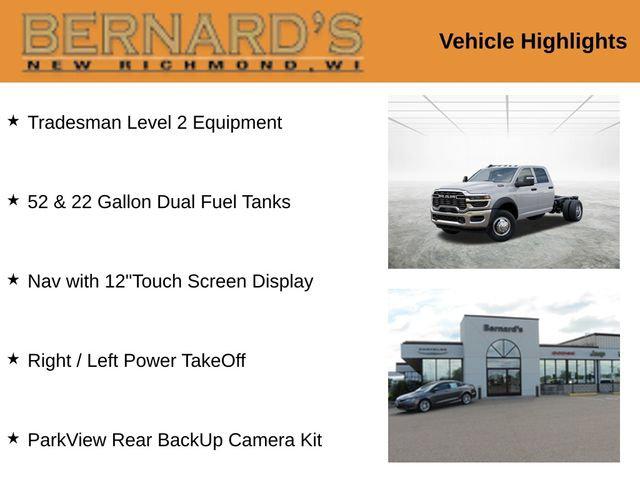 2026 RAM 3500 Chassis RAM 3500 TRADESMAN CREW CAB CHASSIS 4X4 60 CA