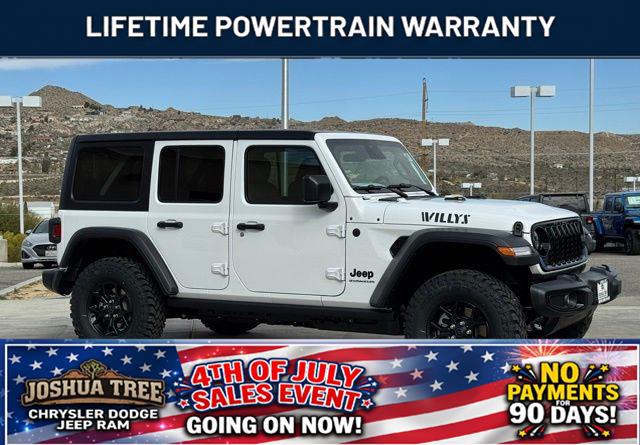 2026 Jeep Wrangler 4-Door Willys 4x4 for sale in Yucca Valley, CA